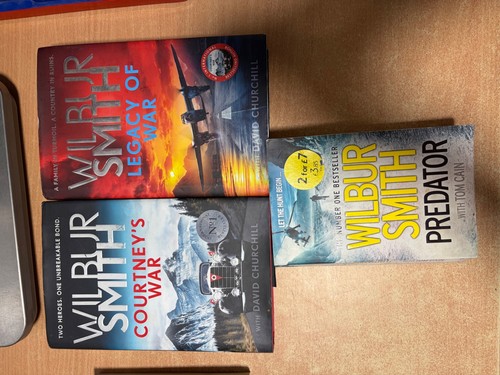 Wilbur smith book bundle - wilbur,