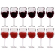 24 Pcs Mini Wine Cups Resin