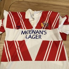 Rare Mens St Helens Rugby league 1992-94 Replica  Shirt Size L/