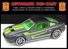 BLACK SHELBY MUSTANG GT500 F28 FASTBACK 1:64 SCALE HOT WHEELS DIECAST MODEL CAR