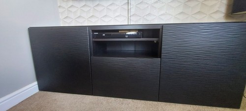 Ikea black unit - ikea,