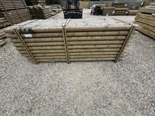 100mm x 3.0m UC4 Machine Round Fence Posts (Pack 90) – Collection Only