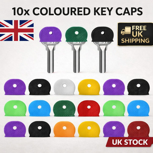 10x coloured key caps - 10x,