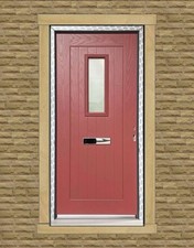 BRAND NEW COMPOSITE DOOR RED