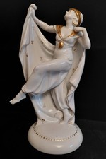 Cat Hut Porcelain Figurine