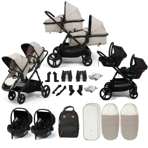Double twin pushchair - double, travel