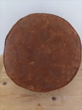 Ottoman Pouffe Moroccan Leather 