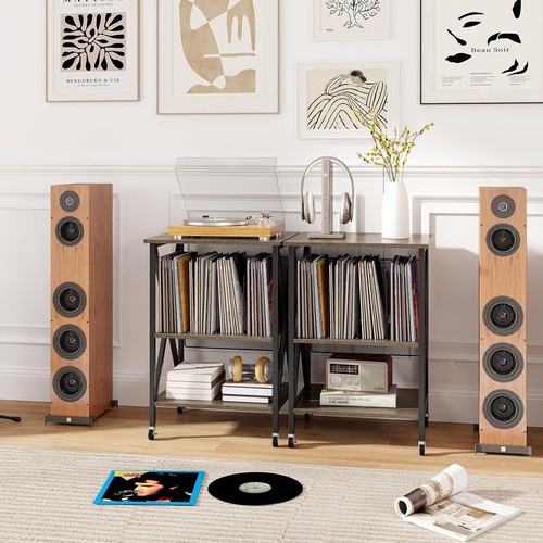 Record player stand - player,