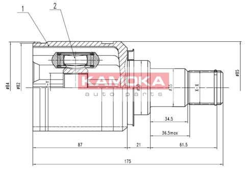 Joint kit drive shaft for - joint,