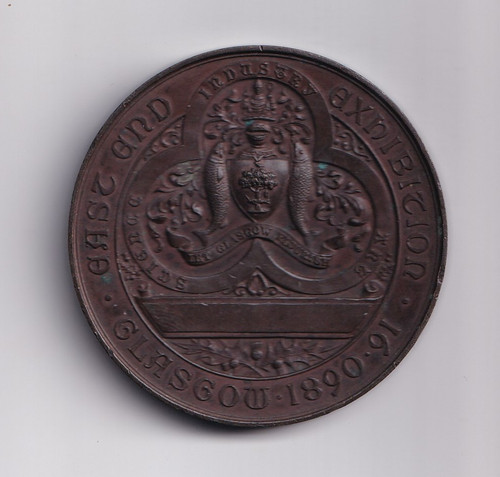 Medal bronze award - bronze, scotland