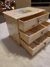 Vintage 1980s "Garden Companions" Writing Chest, Notelets, Envelopes & Notepaper