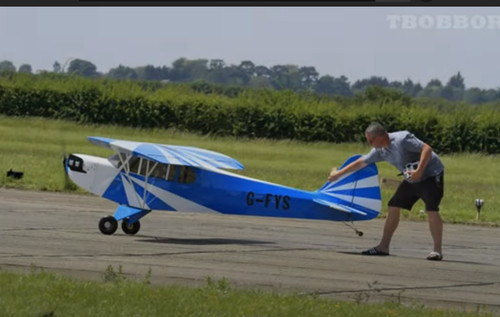 Scale piper cub 18 - 50%, ft