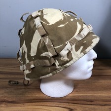 NEW British Army Helmet Cover Desert DPM Camouflage