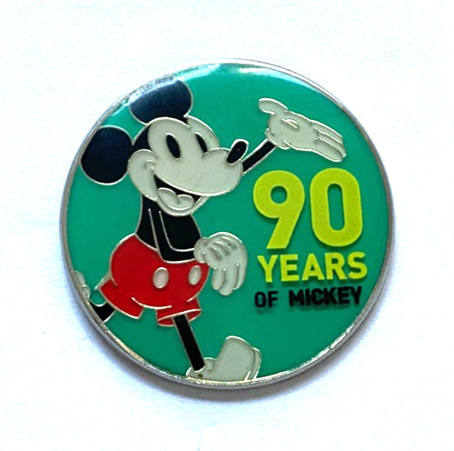 Disney pin badge monogram - badge,