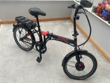 Zinc 20 Inch Wheel Size Eco Unisex 36V Folding  Bike, Black comes with charger