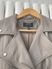 Karen Millen Grey Leather