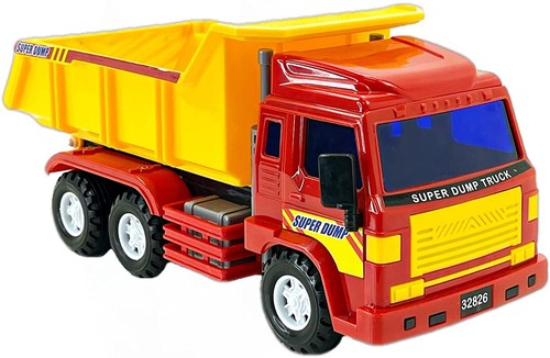 Tipper dump truck with - truck,