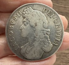 JAMES II (1685-1688). SILVER