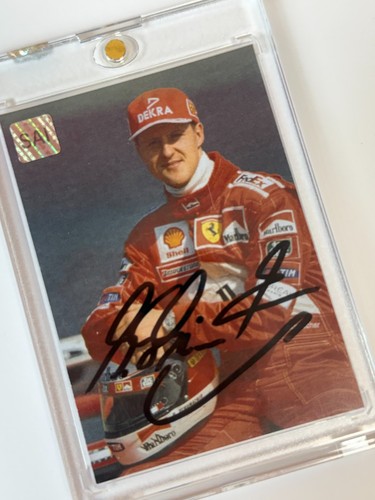 Michael schumacher autograph - michael,