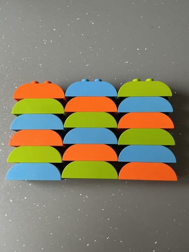 Lego duplo curved - curved, bricks.