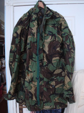 vintage military army surplus jacket camouflage hunting shooting 48" 50" chest