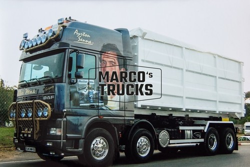 Truck photo daf - xf95, tipper