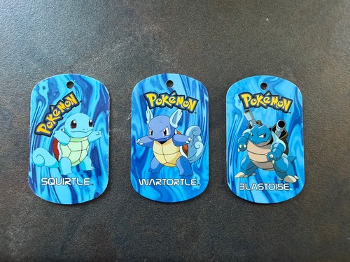 Pokemon metal tags squirtle - -,