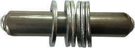 Kart trolley axle - trolley, washers
