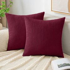 Pack of 2 Stripe Velvet