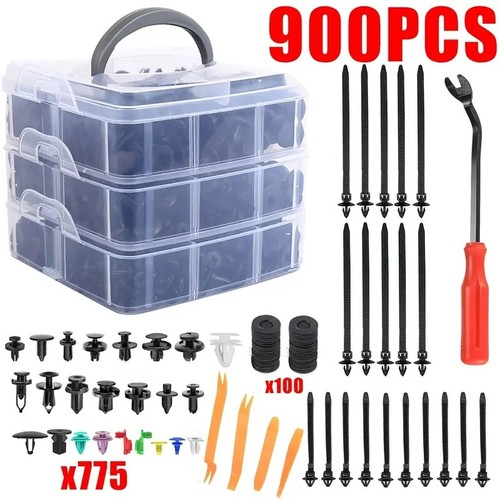 900pcs car body - 900pcs, clips