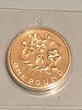 2014 £1 Old Round One Pound