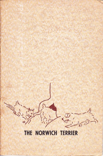 Norwich terrier dog book - dog,
