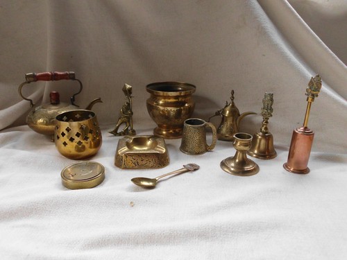Job lot auction house brass - auction,