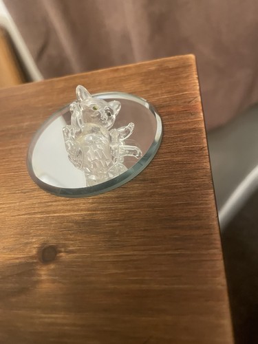 Swarovski clear crystsl kitten - swarovski,