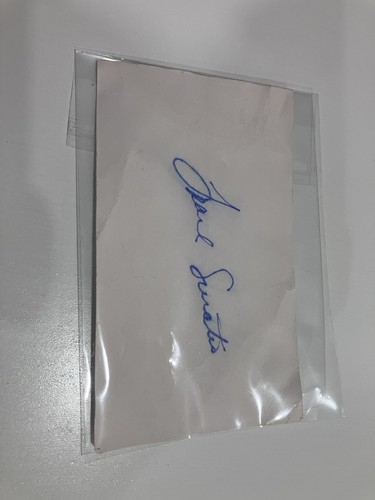Frank sinatra signed cut - frank,