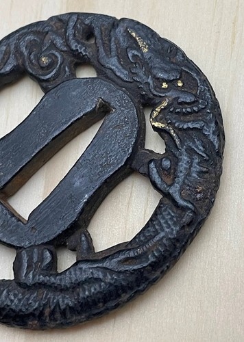 Japanese tsuba sword guard - japanese,