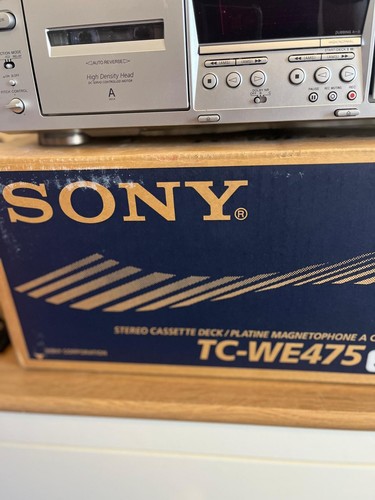 Sony we475 twin cassette - sony,