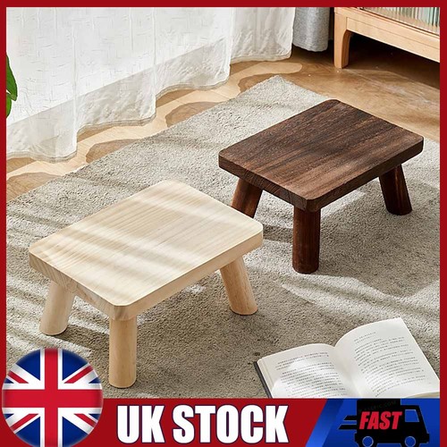 Wooden step stool low - stool,
