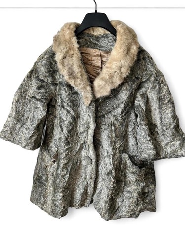Vintage faux fur - vintage, w/