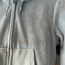 Ladies velour hooded jacket - ladies,