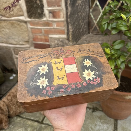 Vintage wooden rustic treasure - vintage,
