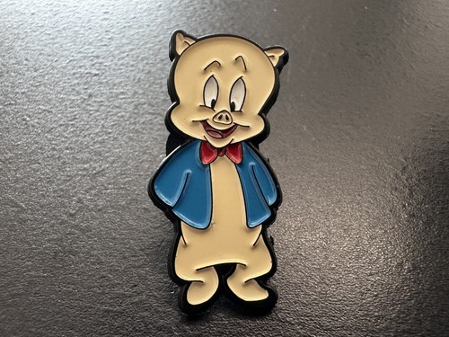 Porky pig enamel - porky,