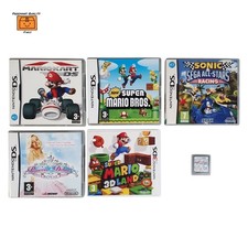 Nintendo DS Game Bundle Mario Kart DS Super Mario Bros Mario 3D Land Sonic