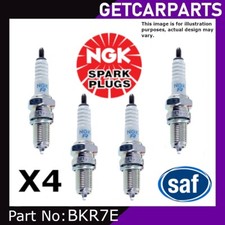 NGK BKR7E Spark Plug x4 For