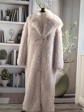 River Island Faux Fur Coat Somewhere To Go Size M