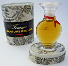 Vintage Femme Parfums Rochas Paris Boxed Factice Display Dummy Perfume Bottle