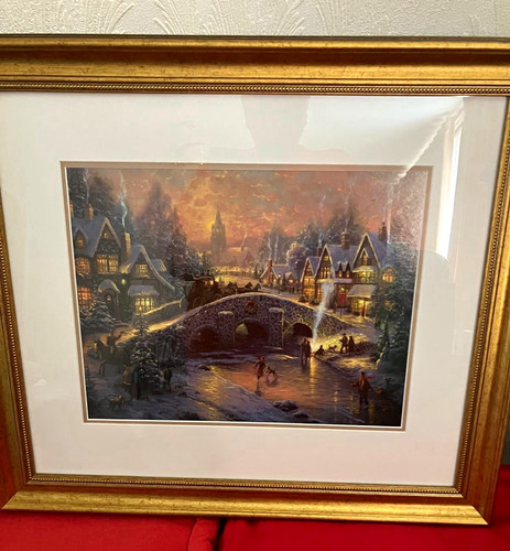Thomas kinkade winter village - kinkade,