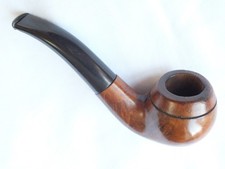 BBB London made, lightly smoked "Majestic" full bent briar pipe