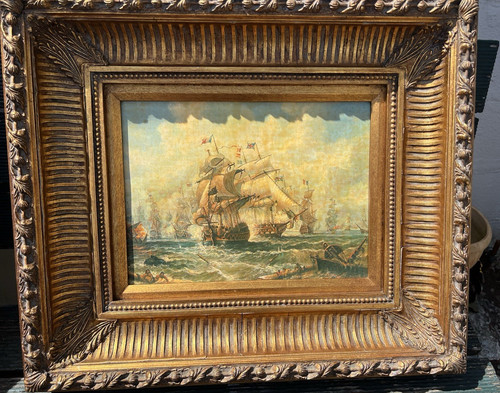 Framed nautical maritime - framed,