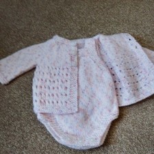 Hand Knitted Newborn Baby